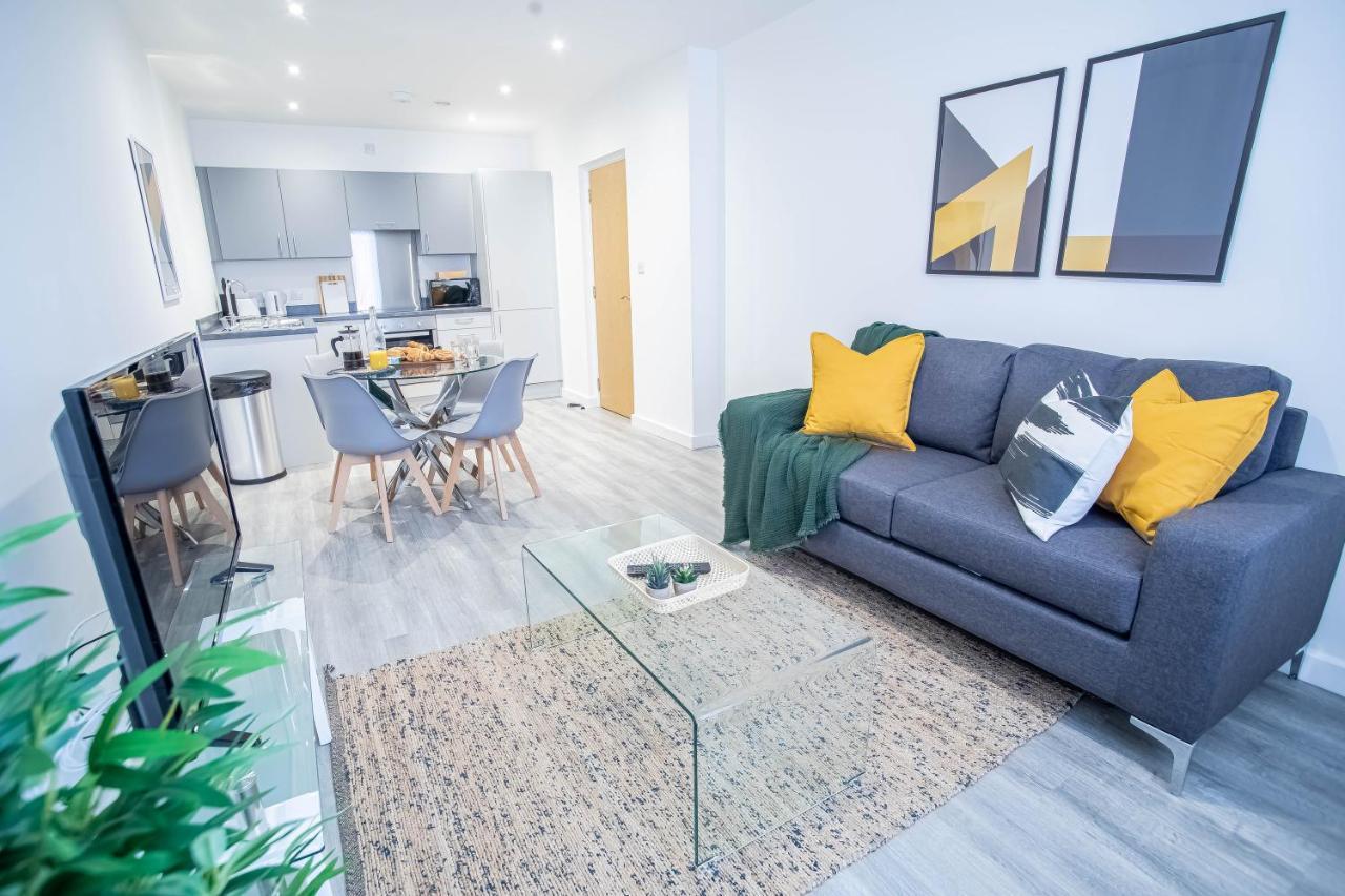 Luxury Apartments Available Next To Train Station - The Wallgate Apartments Wigan - Free Parking Exteriér fotografie