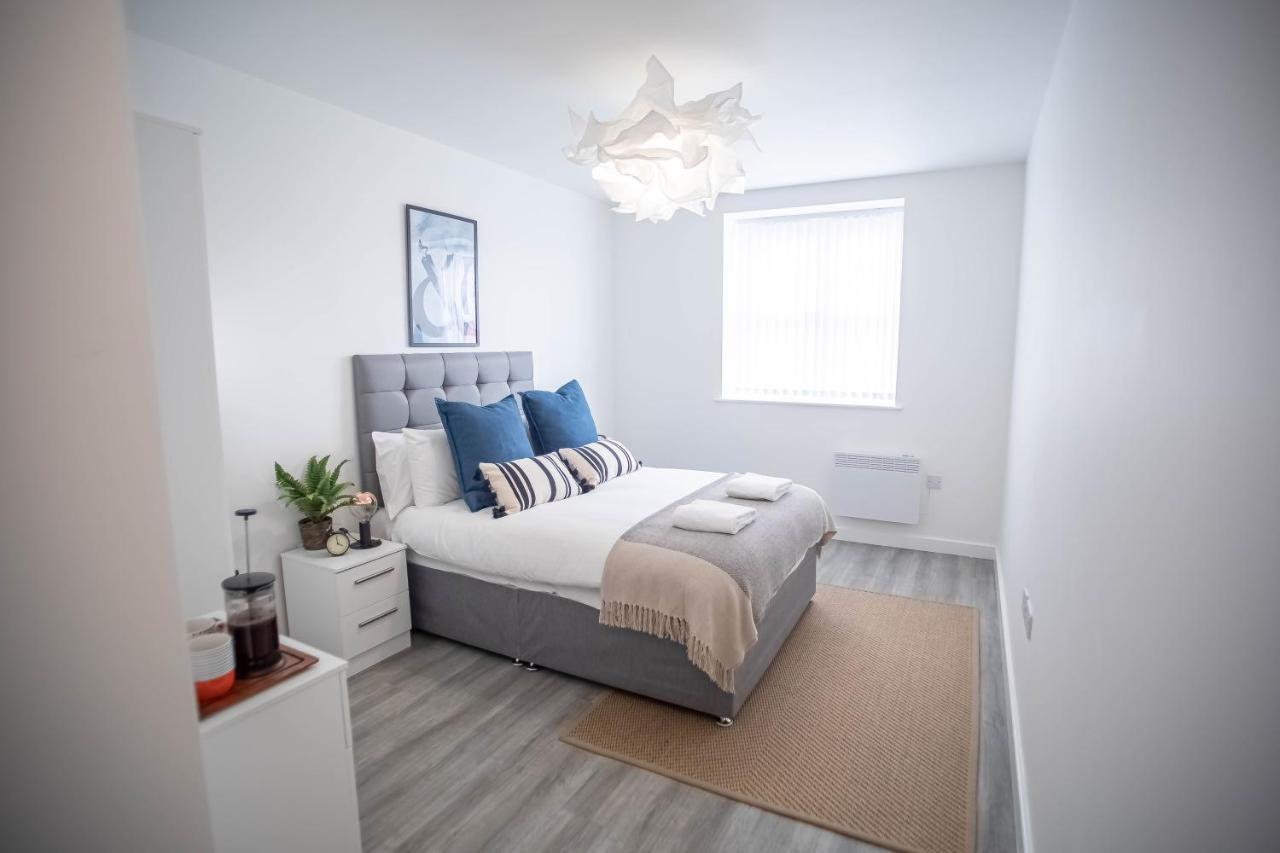 Luxury Apartments Available Next To Train Station - The Wallgate Apartments Wigan - Free Parking Exteriér fotografie